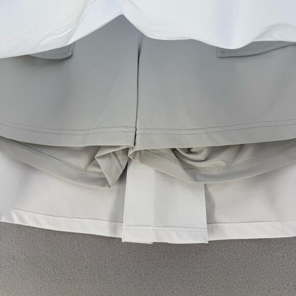 N'Vo by Lanctot Skort Women's 10 Size White Black Golf Skort Pickleball Golf EUC - Picture 4 of 13